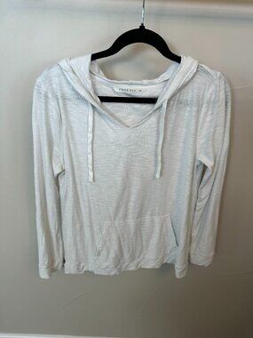 Free Fly Bamboo Shade hoodie Medium off white